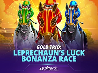 Gold Trio Leprechauns Luck Race Bonanza